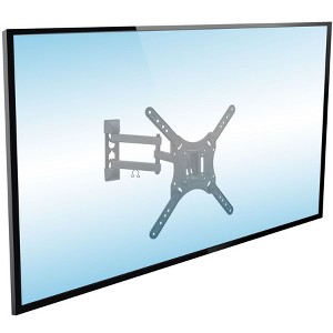 Mount-It! Full Motion TV Wall Mount Monitor Wall Bracket with Swivel and Articulating Tilt Arm, Fits 26 - 55 Inch LCD LED OLED Flat Screens, 66 Lbs - 1 of 4