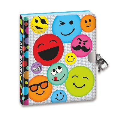 MindWare Emoji Foil Diary - Stationery
