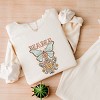 Simply Sage Market Mama Butterfly Floral Lightweight Garment Dyed Sweatshirt - 3 of 4