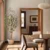 Tall Faux Olive Tree 6FT, Realistic Tall Silk Olive Trees with Branches,Fruits and Dried Moss, Large Artificial Olive Trees - 4 of 4