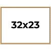 PosterPalooza | Classic Modern Gold Picture Frame - UV Acrylic, Backing Board, Hanging Hardware Included - 2 of 4