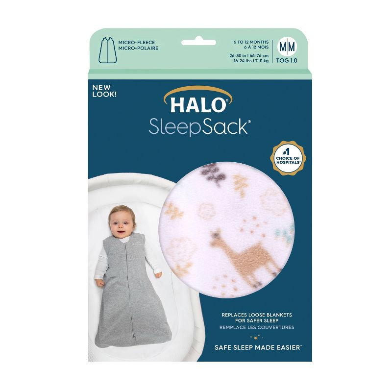 HALO Innovations SleepSack 100% Cotton Wearable Blanket - Neutral, 5 of 8