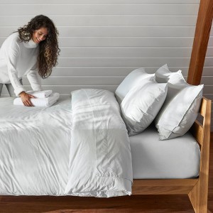 Tuft & Needle Percale Duvet Cover Set - 1 of 4