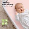 KeaBabies Organic Bassinet Sheet for Baby Girls, Boys, 2-Pack Soothe Bassinet Fitted Sheets, Bedside Bassinet Mattress Sheet - 4 of 4