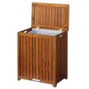 Oceanstar Solid Wood Spa Hamper - 2 of 4