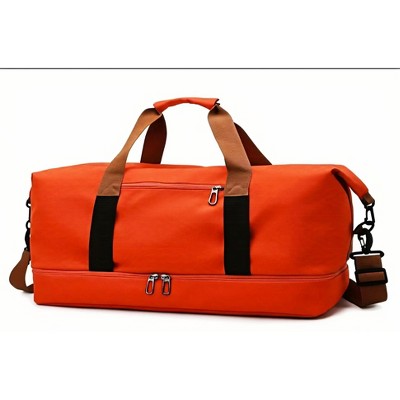 MaseiKar 1 Large Capacity Travel Bag, Luggage Bag, Dry Wet Separation Large Capacity Travel Bag,Casual Outdoor Travel Bag Handbag,Yoga Bag