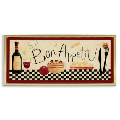 Stupell Industries Bon Appetit Traditional Kitchen, 25" x 11"