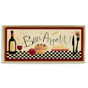 Stupell Industries Bon Appetit Traditional Kitchen, 25" x 11" - 1 of 4