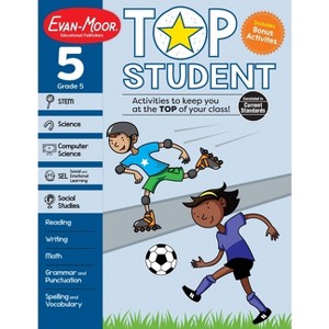Top Student, Grade 5 Workbook - by  Evan-Moor Educational Publishers (Paperback) - 1 of 1