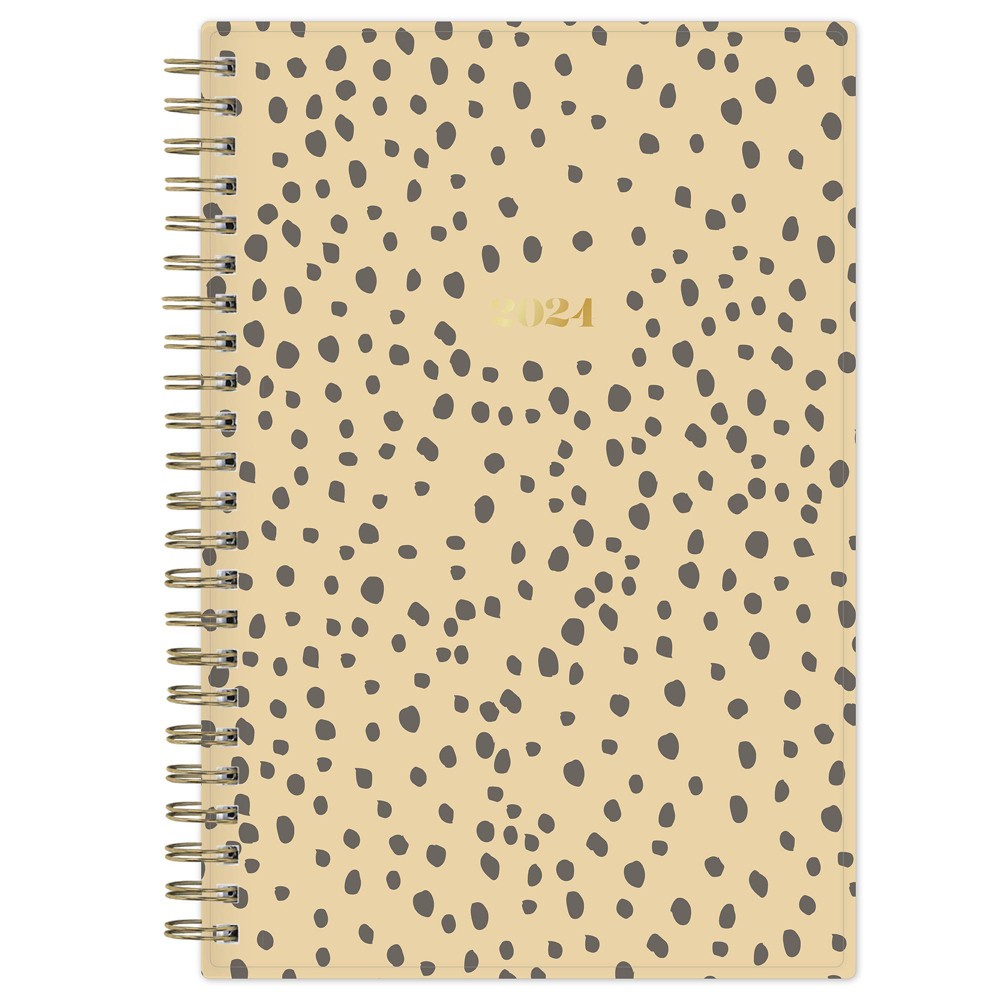 The Everygirl x Day Designer 2024 Planner 5"x8" Weekly/Monthly Senegal Tan (7 Case of 24)