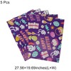 Unique Bargains Gift Wrap Paper Easter Glossy Coated Paper 27.56"x19.69" 5 Pcs - 3 of 4