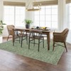 Coolmee Area Rugs for Living Room Modern Stripe Style Low Pile Non Skid Washable Ultra-Thin Low Pile Carpets Bedroom Office - 3 of 4