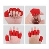 Unique Bargains Breathable Finger Sleeves Thumb Braces Support Elastic Compression Protectors 20pcs - 4 of 4