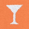 Dalix Mens Lil Martini Midweight Garment Dye Tee - 2 of 4