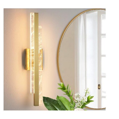 KAISITE 24inches Dimmable LED Bath Bar Black Bathroom Vanity Light