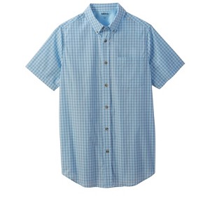 KingSize Men's Big & Tall Short Sleeve Wrinkle-Free Sport Shirt - 1 of 4