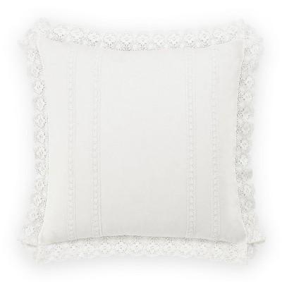 White Saltwater Sham (Euro) - Laura Ashley
