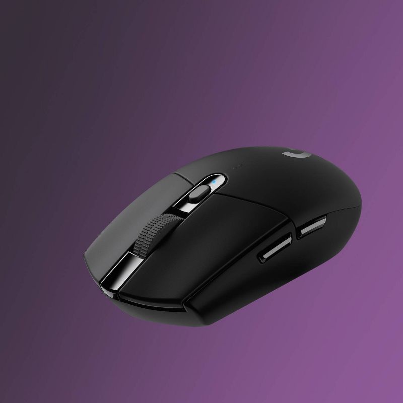 Logitech G305 Lightspeed Wireless Optical 6 Programmable Button Gaming Mouse - Black, 4 of 11