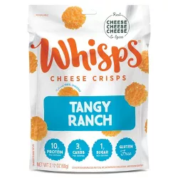 Whisps Tangy Ranch Cheese Crisps - 2.12oz