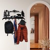 Bear Family Animal Themed Wall Mounted Coat Rack - 4 of 4