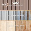Aoxun 7 x 5FT Shed with Floor Garden Metal Shed with Lockable Door Outdoor Large Shed for Tool, Garbage Can, Bike, Mower, Brown - 4 of 4