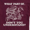 Men's - Instant Message - What Part Don't You Understand Engine Short Sleeve Graphic T-Shirt - 2 of 4
