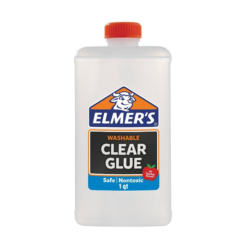 Elmer&#39;s 1qt Washable School Glue - Clear, 1 of 9