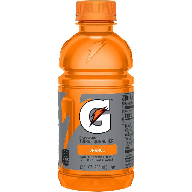 Gatorade Orange Sports Drink - 12pk/12 fl oz Bottles, 2 of 9
