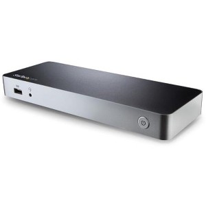 StarTech.com Dual Monitor USB-C Dock - Windows - 60W PD - 5x USB 3 - Dual HDMI /DVI - No Display Driver Setup - HDMI to DVI Adapters - 1 of 4