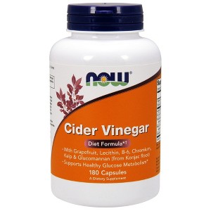 Cider Vinegar Diet Formula by Now Foods  -  180 Capsule - 1 of 2