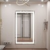 Keonjinn LED Front Light Bathroom Vanity Wall Mirror, 3 Color Temperatures, Anti-fog - 2 of 4