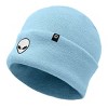 Dalix Alien Embroidered Beanie Hat Knit Cap Cold Weather Mens - 4 of 4