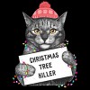 Men's Design By Humans Christmas tree killer By kodamorkovkart T-Shirt - 2 of 4