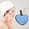 Unique Bargains Heart-shaped Facial Sponges 3.94"x3.15" 1 Pc - 2 of 4