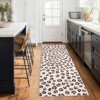 Modern Animal Print Rug, Bohemian Leopard Print Carpet, Washable, Non-Slip, Non-Shedding, for Living Room, Office, Dormitory, Bedroom - 2 of 4