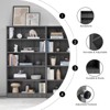 Kumasinova 48"/60" Book Shelves with Adjustable Storage Shelves,4/5-Tier Wooden Bookshelf for Bedroom&Living Room,Library Bookcase for Home Office - 4 of 4