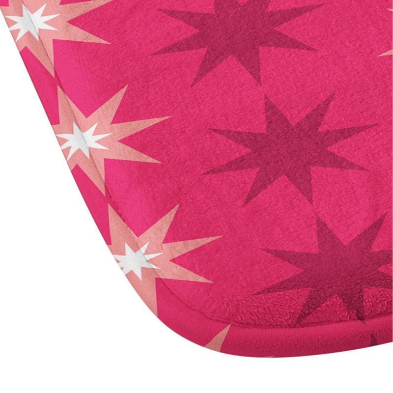 Caroline Okun Fuschia Split Memory Foam Bath Mat Pink - Deny Designs, 4 of 6