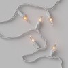 100ct LED Indoor Outdoor Miniature String Lights Clear Bulbs - Threshold™ - 3 of 4