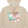Tasty Peach Studios Peachy Cafe Women's Tofu Hoodie With Ears - 2 of 3