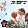 Lifeworks 7" Mini Basketball, Size 3 Basketball for Kids Ages 4+, Durable Rubber Construction with Enhanced Grip, Great for Indoor/Outdoor Play - 2 of 4