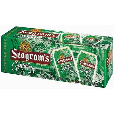 Seagrams 12 Oz Ginger Ale 12 Pk