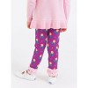 RuffleButts Baby/Toddler Girls Ruffle Leggings with Signature Rear Ruffles - 4 of 4