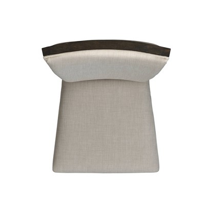 Jasper High Back Gray Upholstered Side Chair Set
