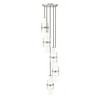Cayden 5-Light Chandelier - Modern Spiral Design, Dimmable, Damp Rated, 12" x 16.75" - 4 of 4