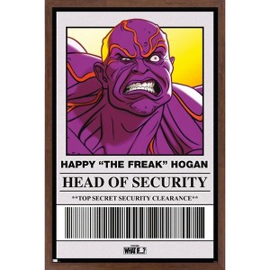 Trends International Marvel What If: Season 2 - Happy "The Freak" Hogan Framed Wall Poster Prints - 1 of 4