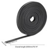 Unique Bargains Weather-Proof DIY Gasket Protection Solid Neoprene Rubber Sheet Roll - 2 of 4