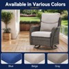 Buenhomino Deep Seat Outdoor Cushion Set 25"x22",Bench Outdoor Chair Cushion, Outdoor High Back Chair Cushion Seat Pad for Patio Furniture - 2 of 4
