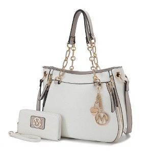 MKF Collection Lina Vegan Leather Shoulder Bag and Wallet by Mia K - 1 of 4