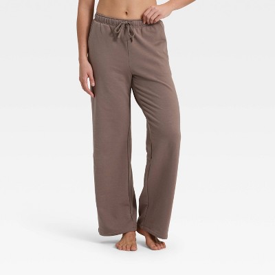 Women's Fleece Wide Leg Sweatpants - Auden™