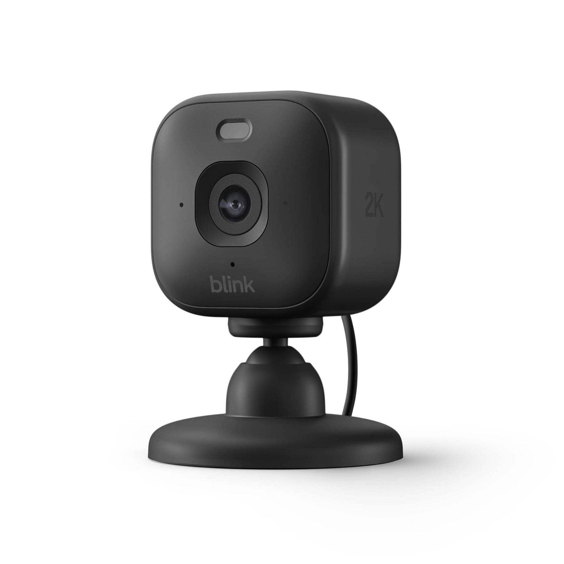 Blink Mini 2K+ Compact Plug-In Security Camera, 2K Video Resolution, Color Night Vision, Enhanced Audio. 1 Camera